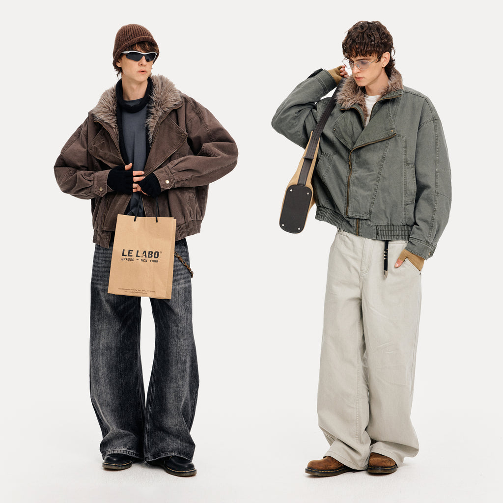 MADWITCH DECONSTRUCTED WASHED WORK JACKET #880630