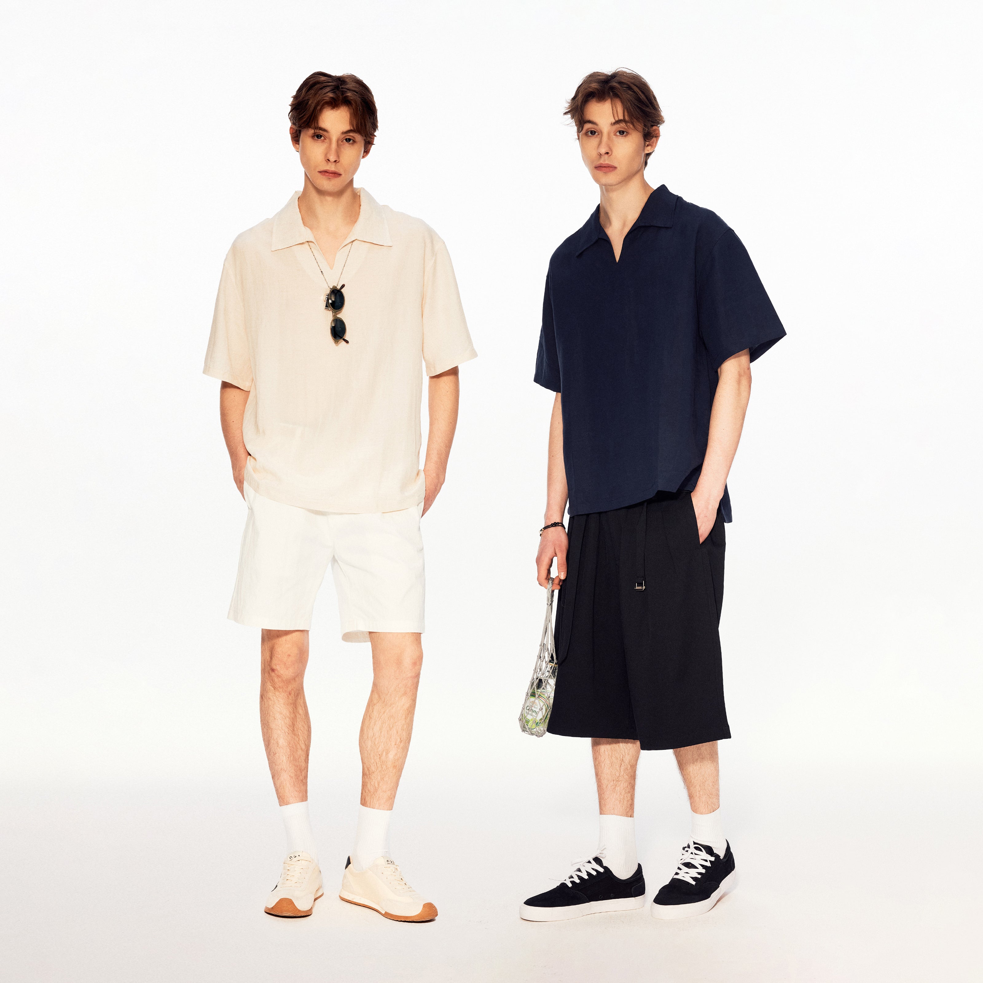 MADWITCH SEAGULL LINEN TENCEL TEE #CT007
