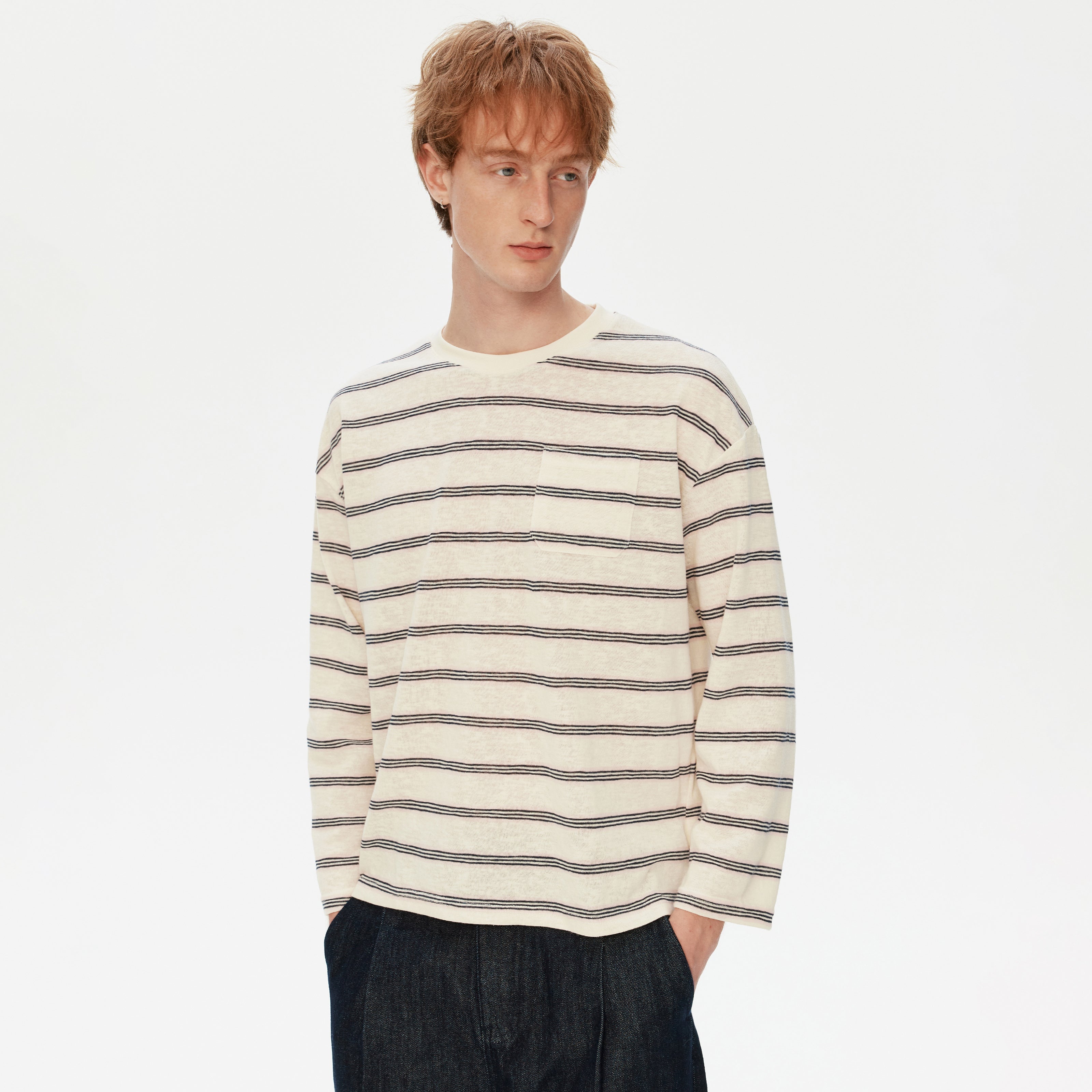 MADWITCH CREW NECK LONG TEE #AM2050