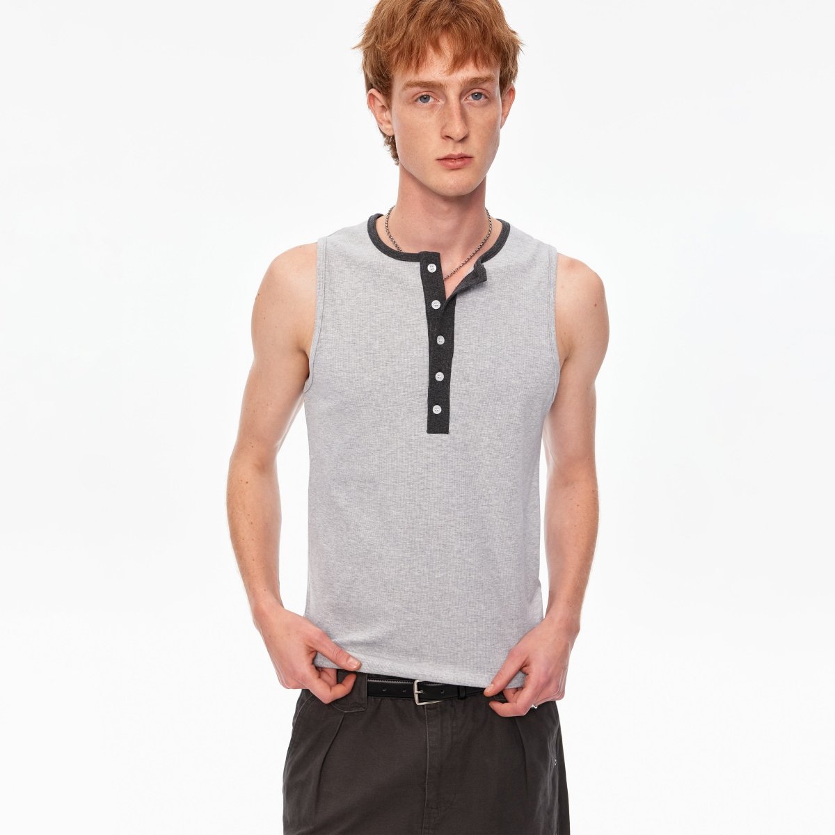 MADWITCH VINTAGE COLORBLOCK TANK 9592 - MadWitch Store