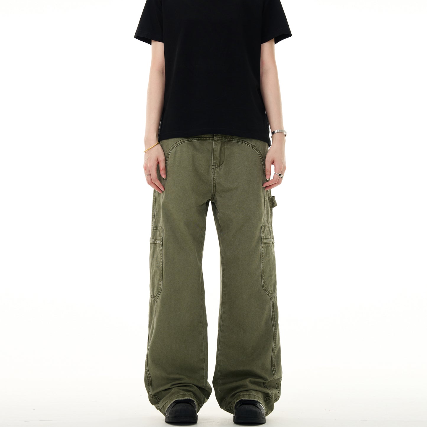 MADWITCH VINTAGE CARGO PANTS #K3295