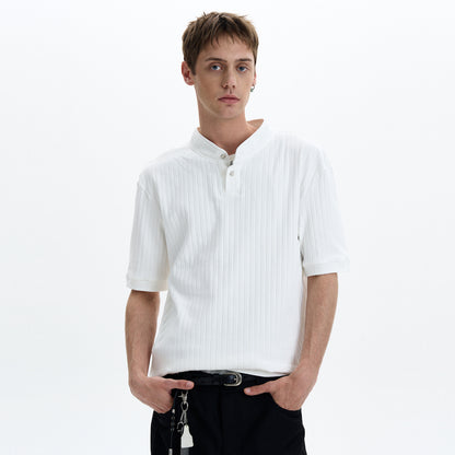 MADWITCH HENLEY NECK SHORT SLEEVE #G1343