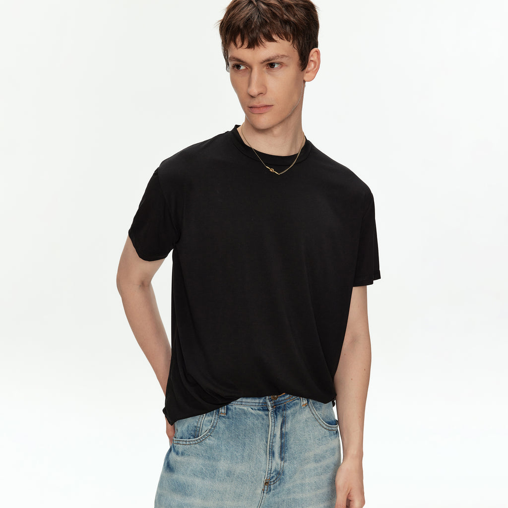 MADWITCH MODAL CREW NECK TEE #GPTC127