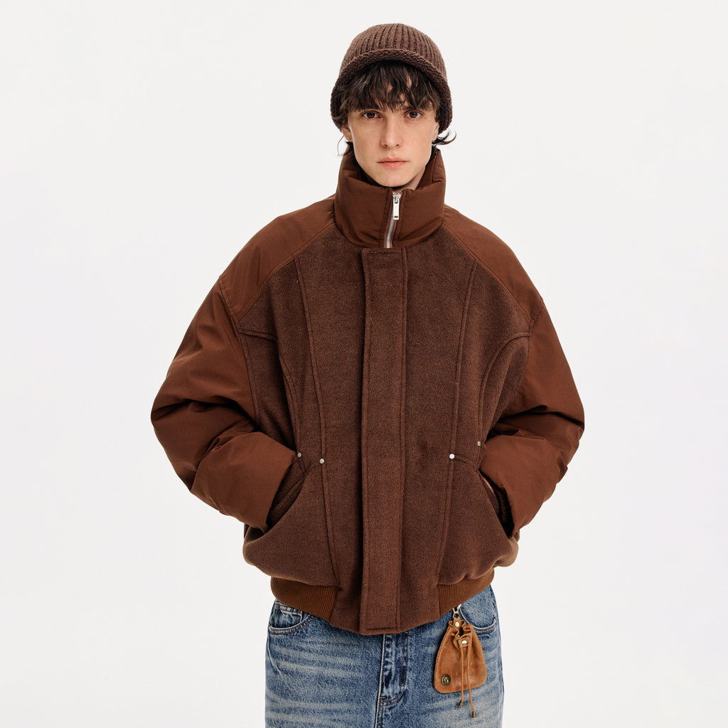 MADWITCH TAILORED HARRINGTON DOWN JACKET #630235