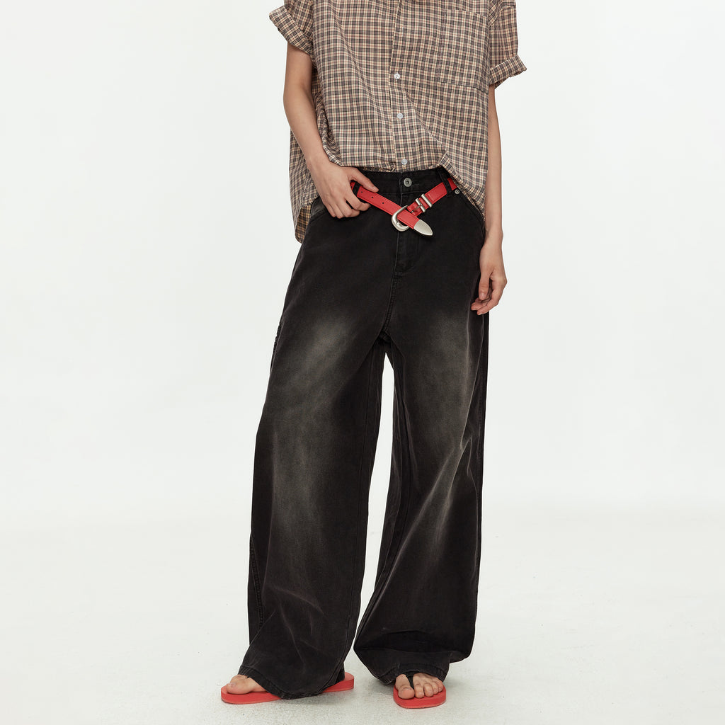 MADWITCH VINTAGE WIDE LEG JEANS #CK3629