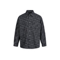 MADWITCH BLACK PLAID SHIRT #CS127