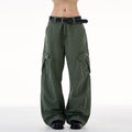 MADWITCH UTILITY RELAXED FIT PANTS #CK3557
