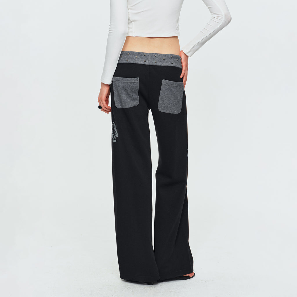 MADWITCH THORN ANGEL STUDDED SWEATPANTS #L2026543