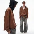 MADWITCH UNISEX COMMUTER HOODED SHIRT #CR602