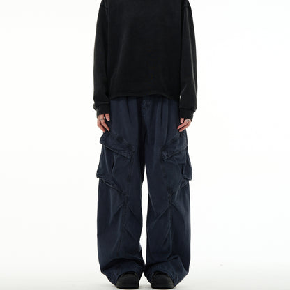 MADWITCH WIDE LEG CASUAL PANTS #KJ6282