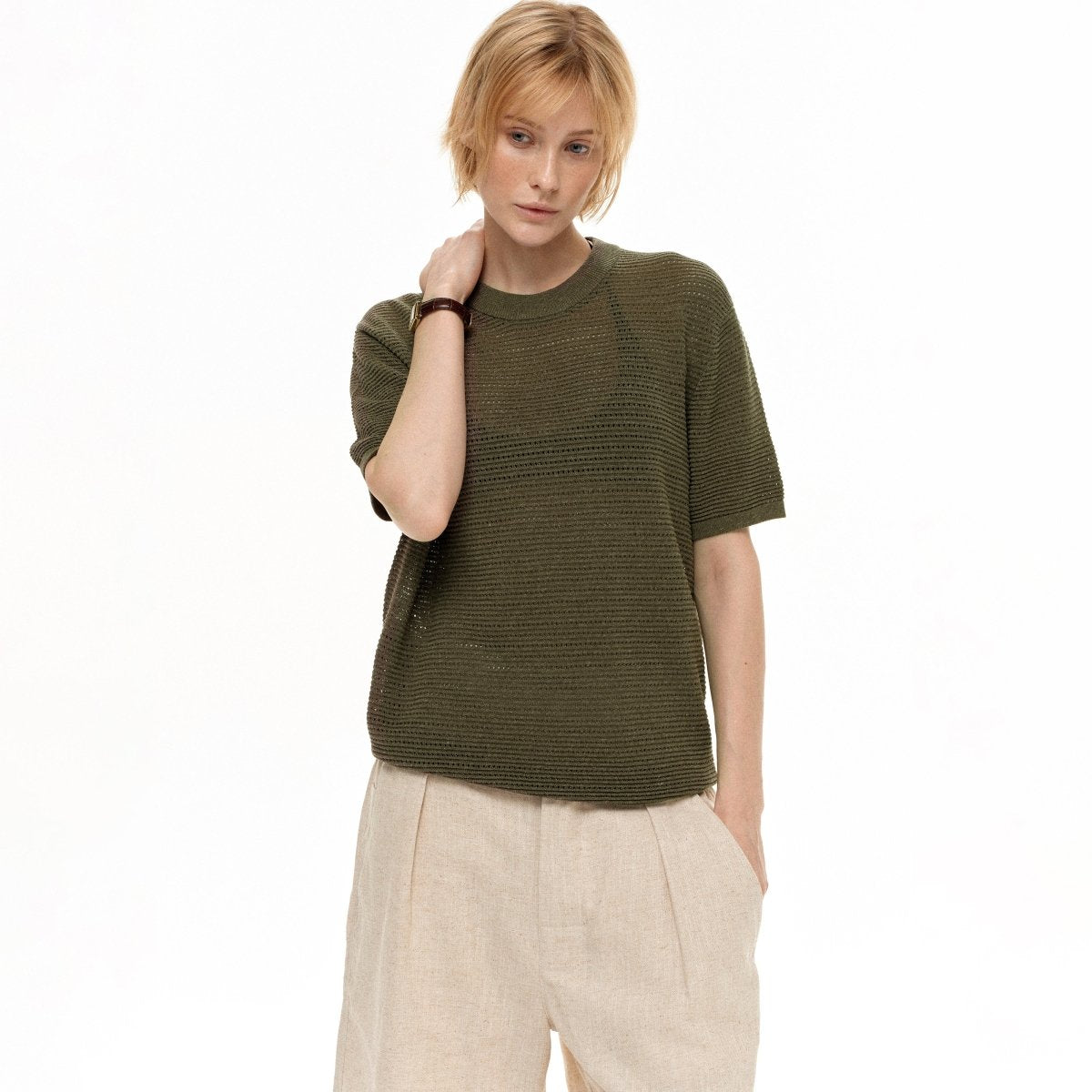 MADWITCH HERITAGE MESH KNIT TEE 86131 - MadWitch Store