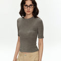 MADWITCH FITTED RIBBED TEE #69775