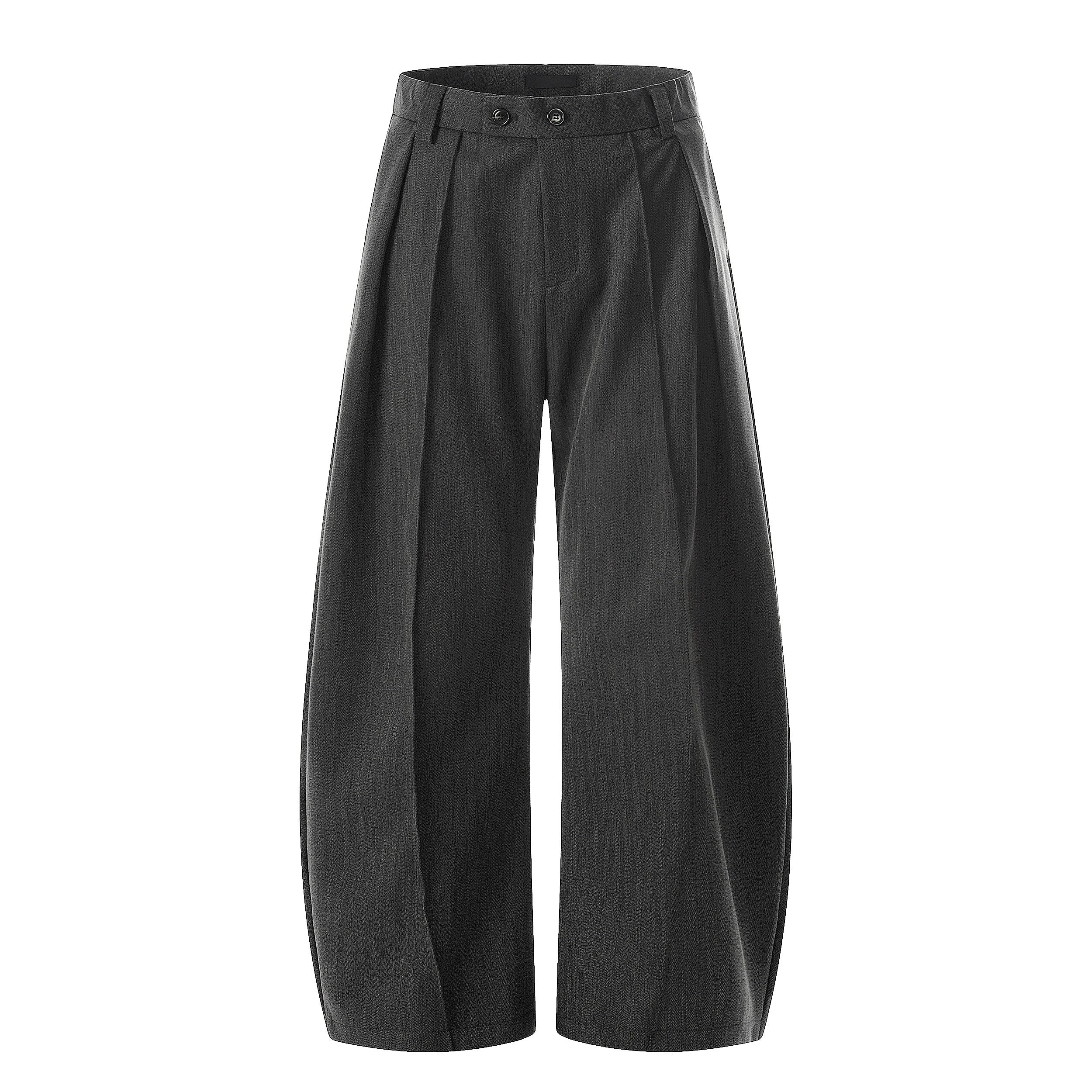 MADWIT DRAPED WIDE TROUSERS #CK6969