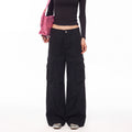 MADWITCH VINTAGE MULTI-POCKET CARGO TROUSERS #CK61102