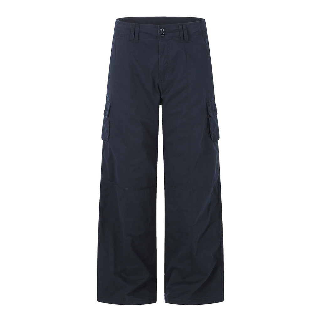 MADWITCH MULTIPOCKET CARGO WIDE-LEG PANTS #CN61010