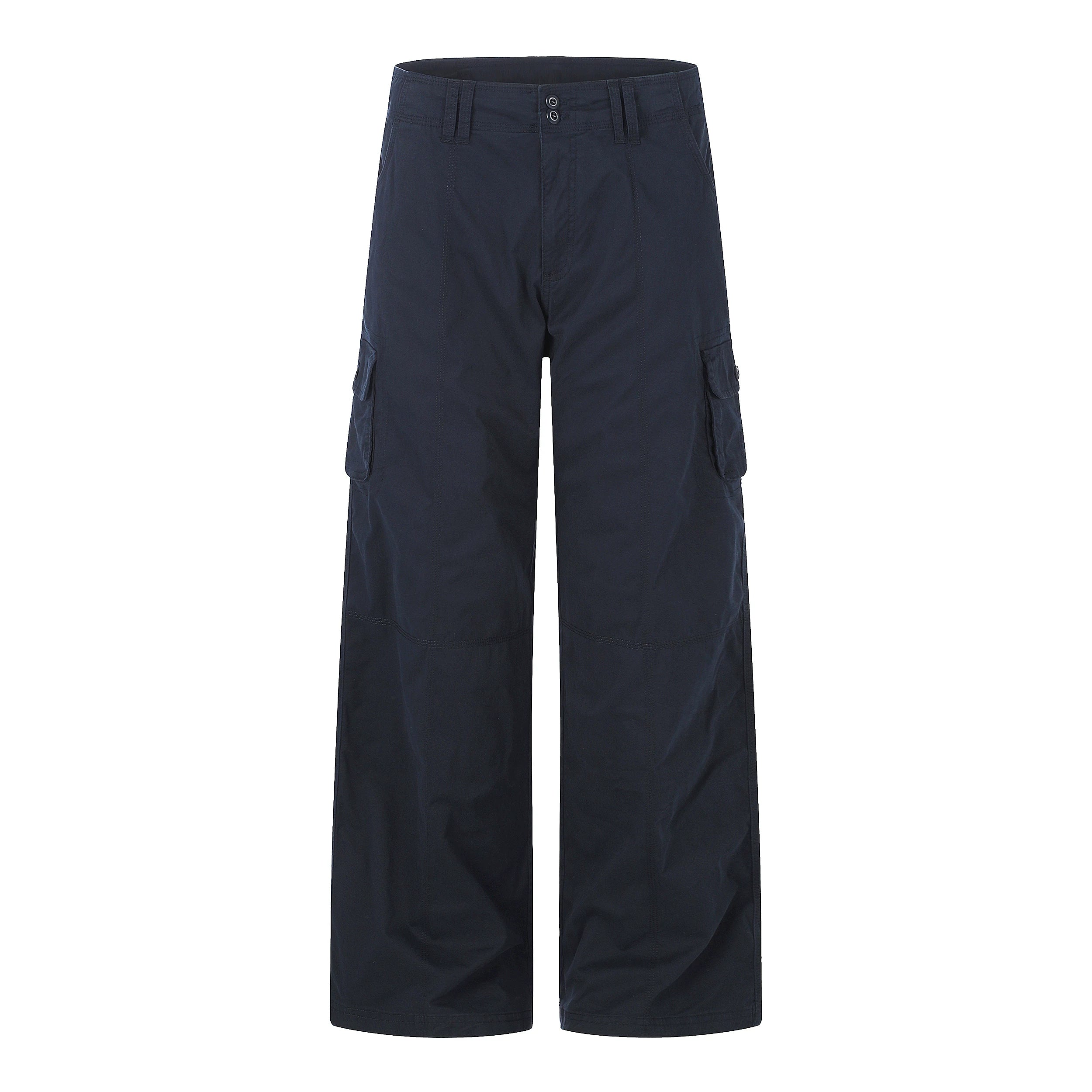 MADWITCH MULTIPOCKET CARGO WIDE-LEG PANTS #CN61010