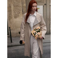 MADWITCH VINTAGE KNEE-LENGTH TRENCH #630028