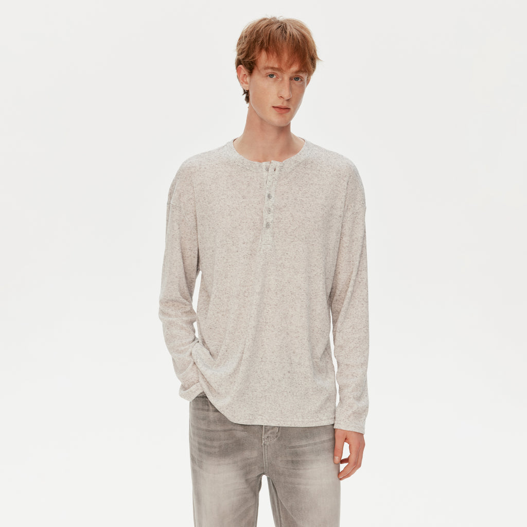 MADWITCH HENLEY LONG SLEEVE TOP #AM2032