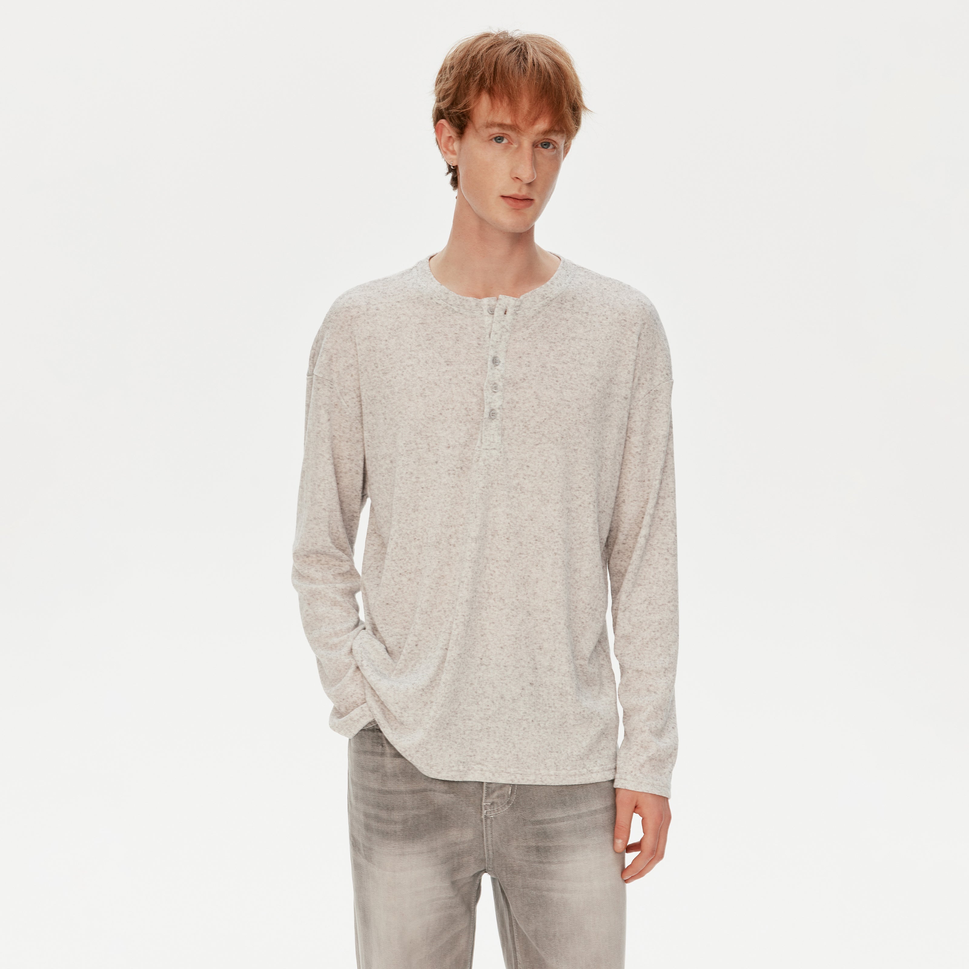 MADWITCH HENLEY LONG SLEEVE TOP #AM2032