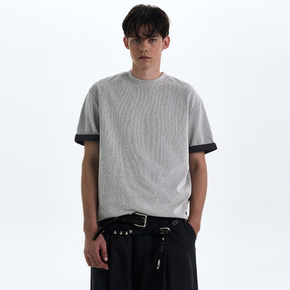 MADWITCH COLOR BLOCK SHORT TEE #C1980C25