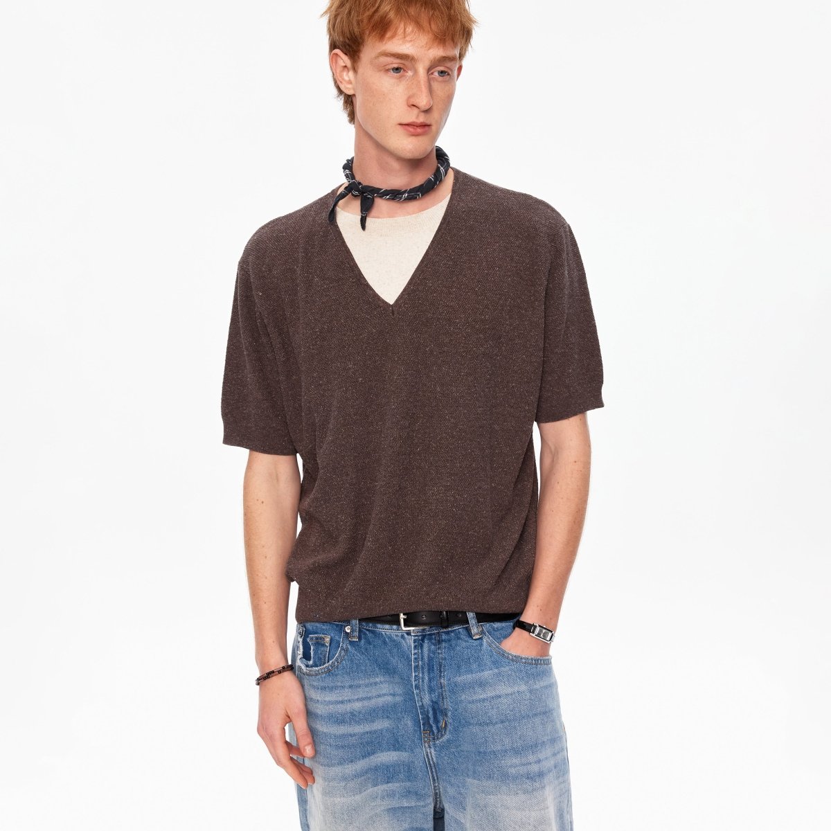 MADWITCH VINTAGE LINEN TENCEL TEE #68606 - MadWitch Store