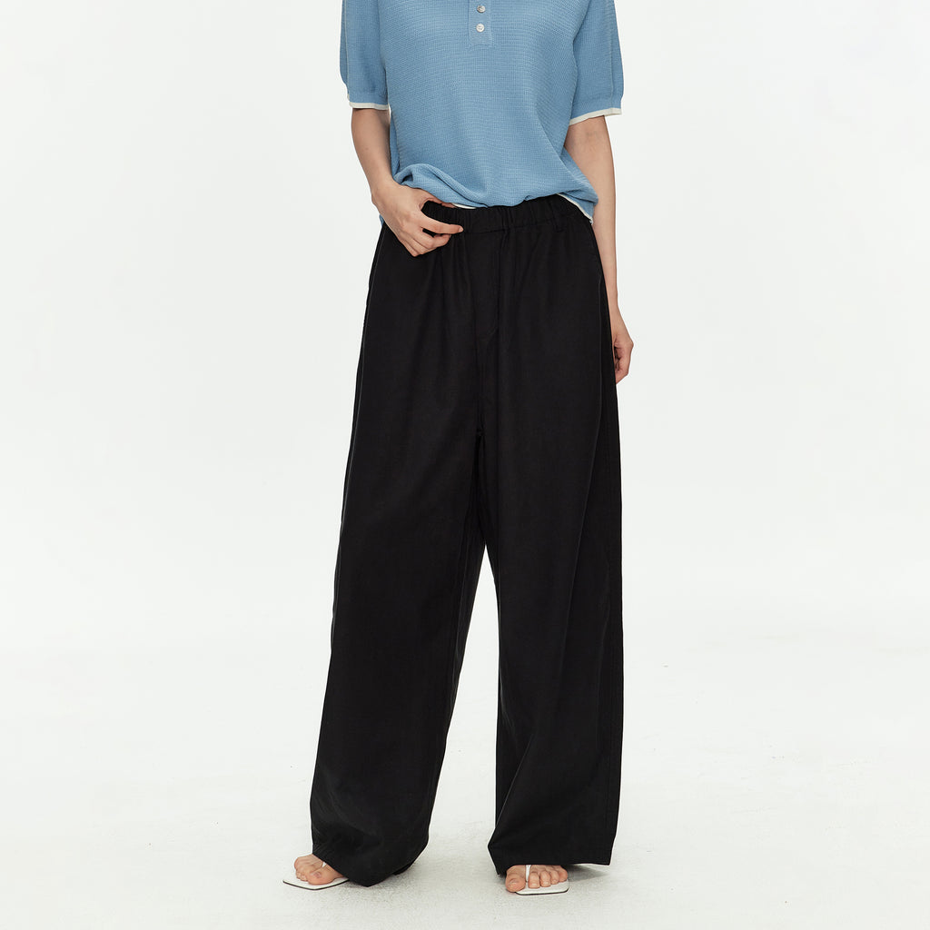MADWITCH TENCEL DRAWSTRING PANTS #CK61037