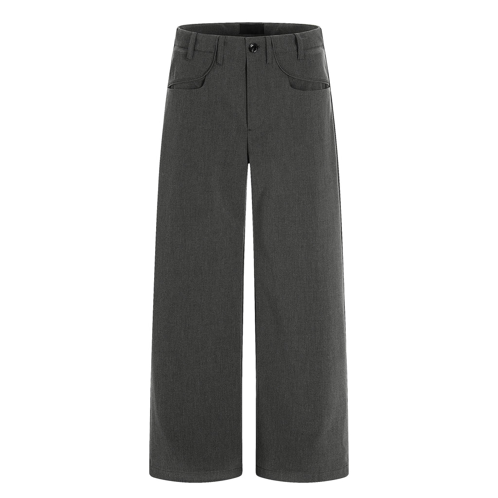 MADWITCH DRAPE STRAIGHT TROUSERS #GPC6895