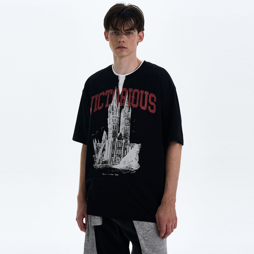 MADWITCH CREATIVE LAYERED TEE #990363