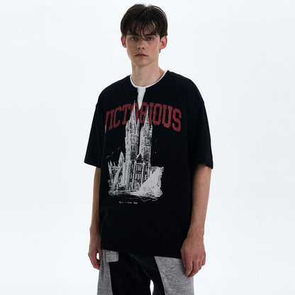 MADWITCH CREATIVE LAYERED TEE #990363