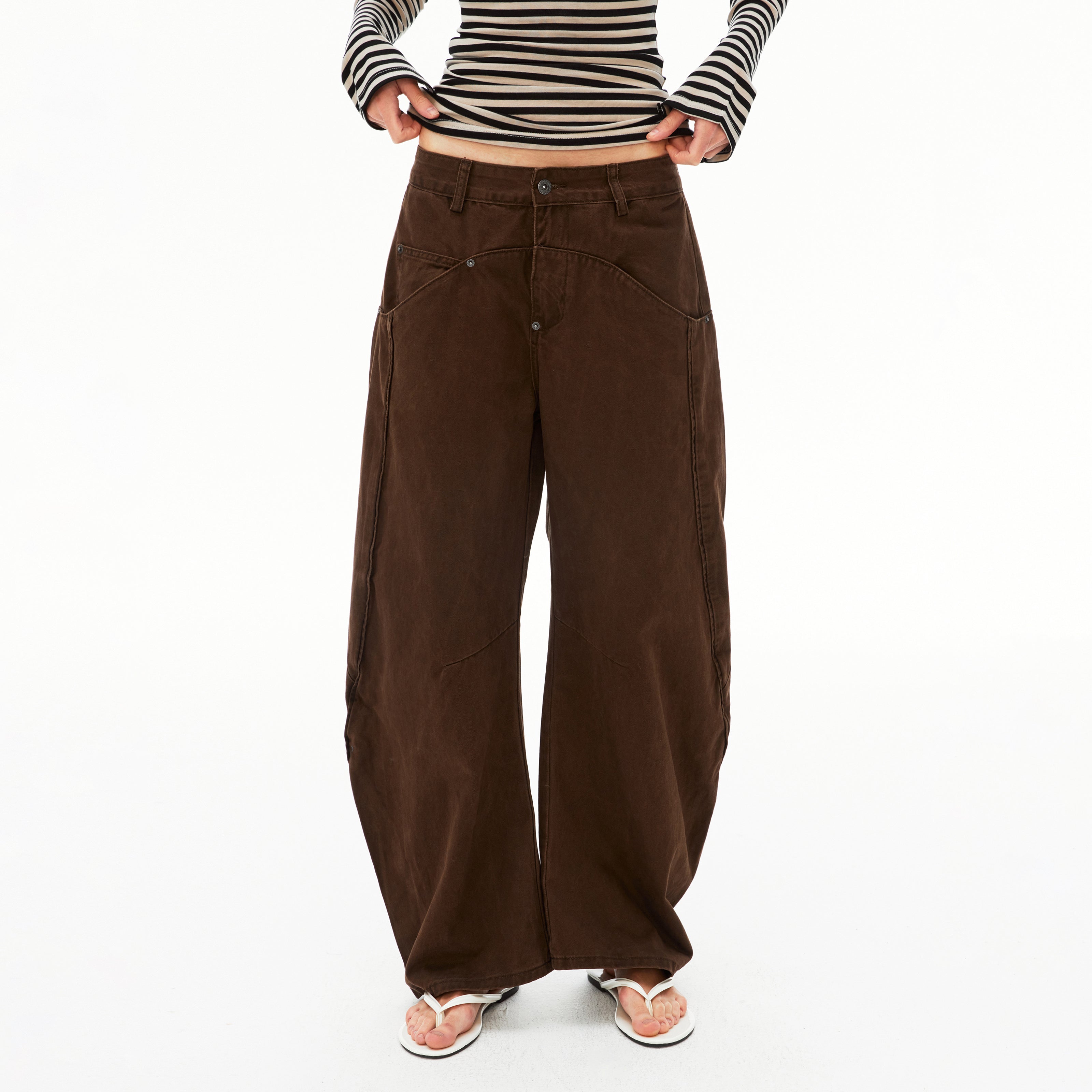 MADWIT RELAXED UTILITY PANTS #CK3617