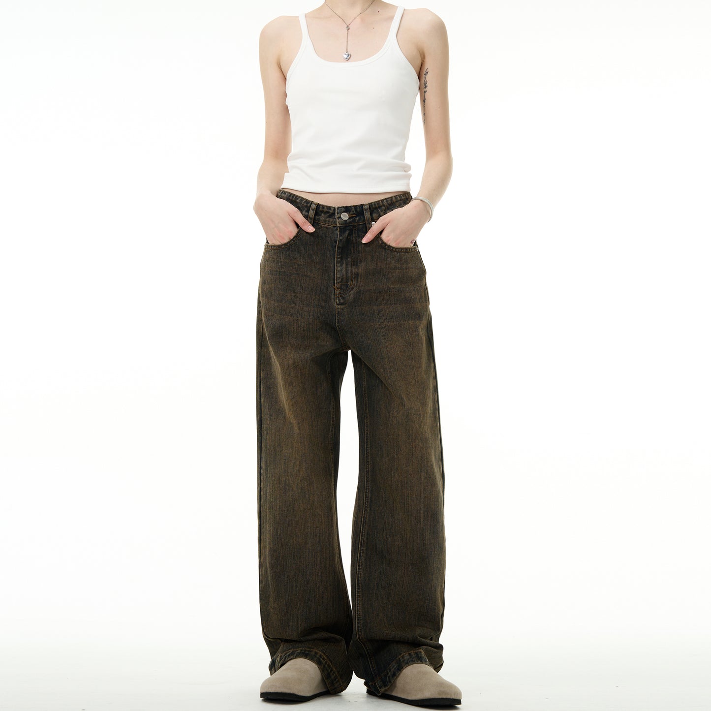 MADWITCH RELAXED VINTAGE JEANS #G6101