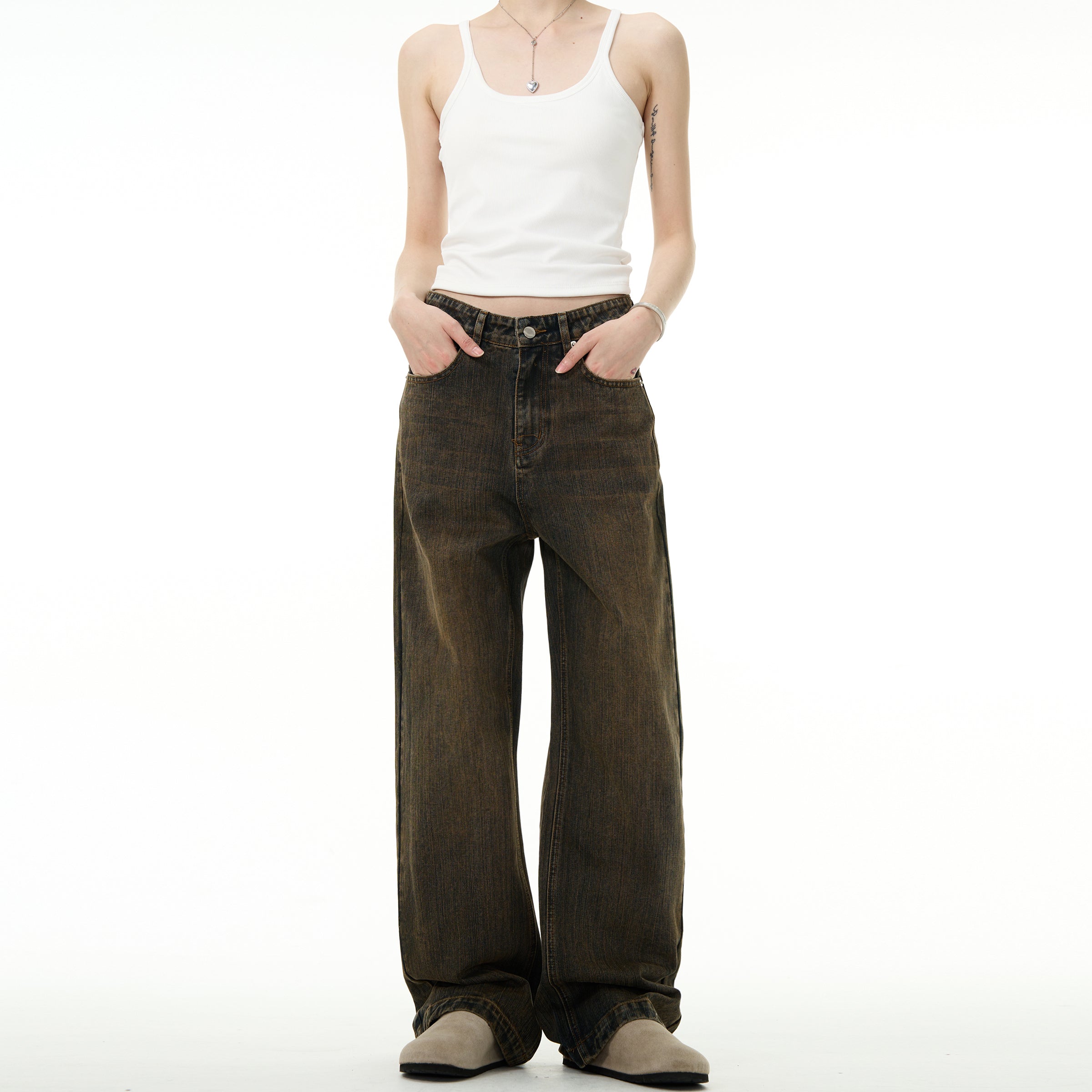 MADWITCH RELAXED VINTAGE JEANS #G6101