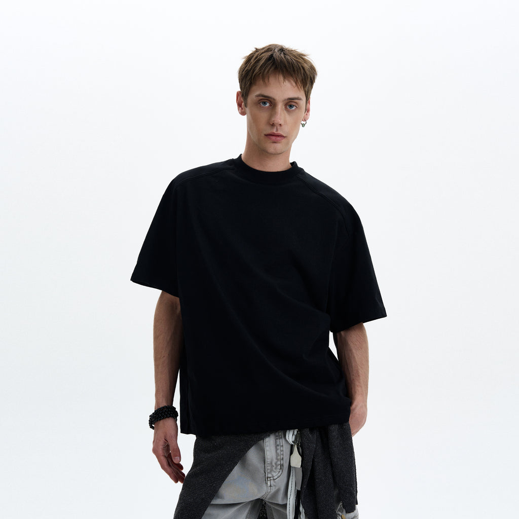 MADWITCH MINIMAL COLLAR TEE #241301