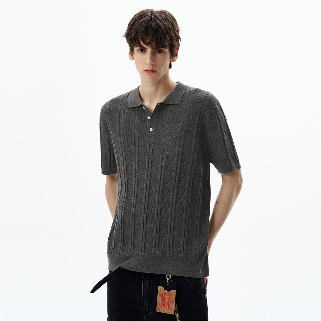 MADWITCH OLD MONEY KNIT TEE #LX0101