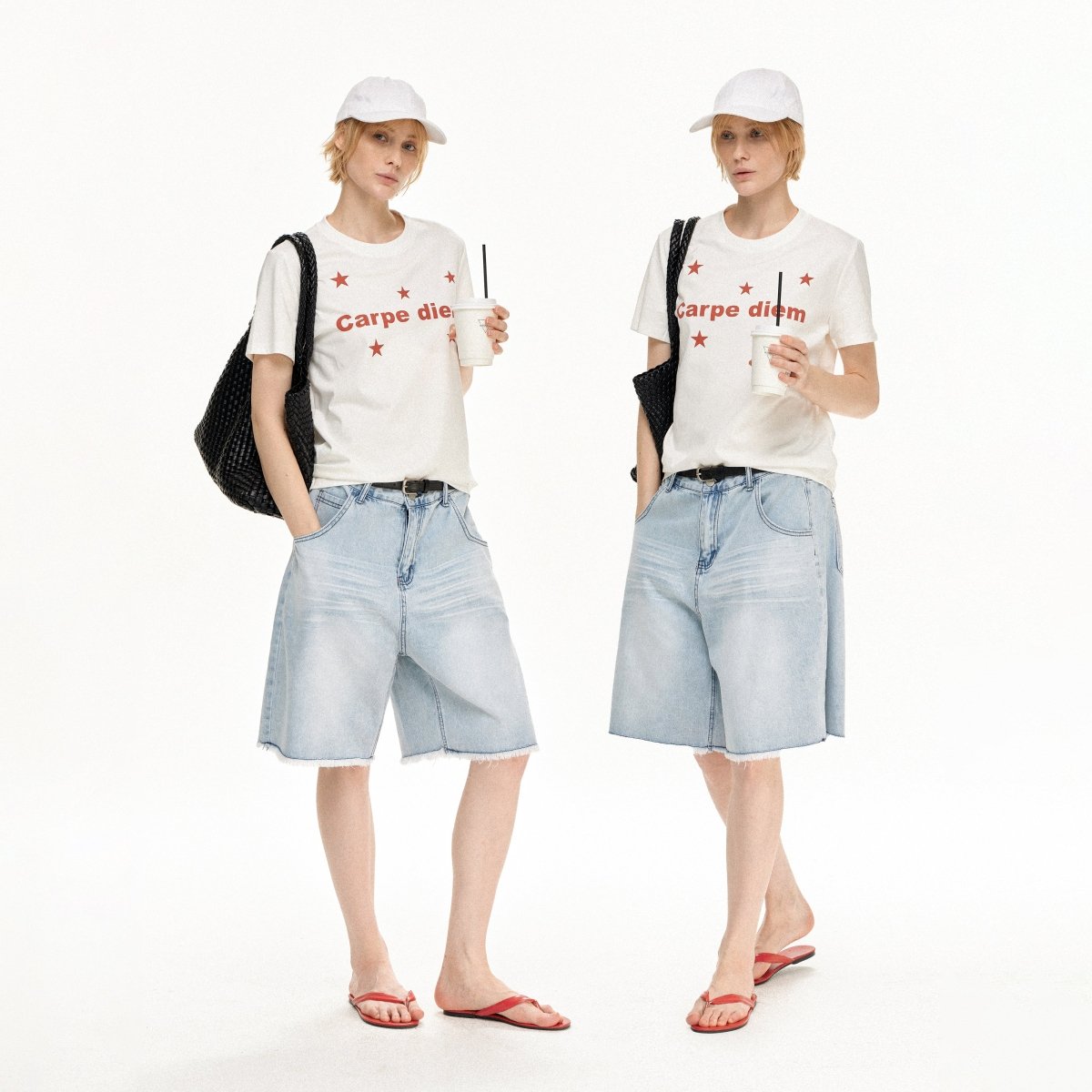 MADWITCH HIGH STREET WASHED SHORTS RK246 - MadWitch Store