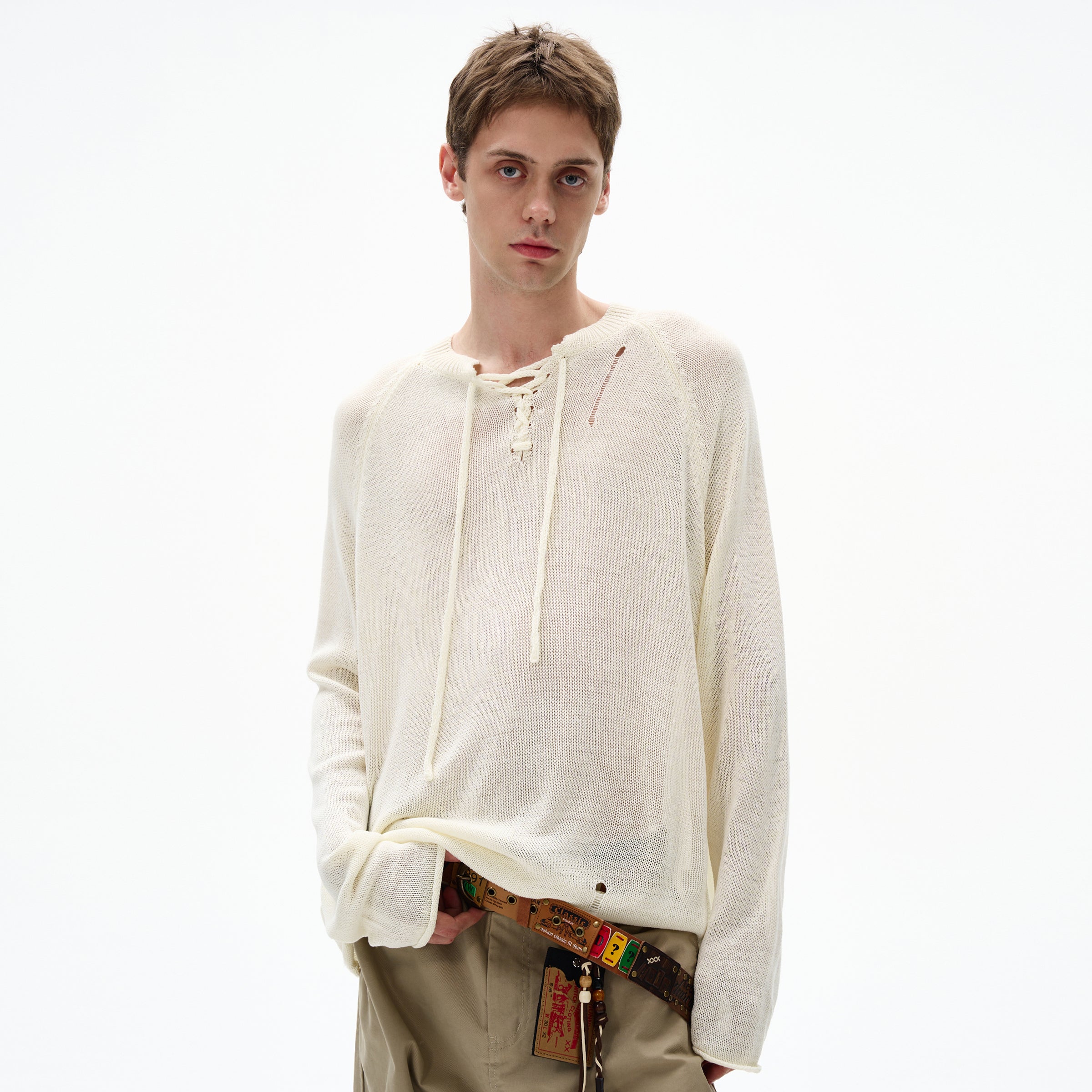 MADWITCH UNISEX EARLY FALL KNIT LONG SLEEVE #MY001-S