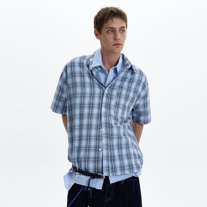 MADWITCH VINTAGE CHECK SHIRT #CR226