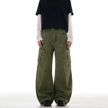 MADWITCH BAGGY VINTAGE CARGO PANTS #A605