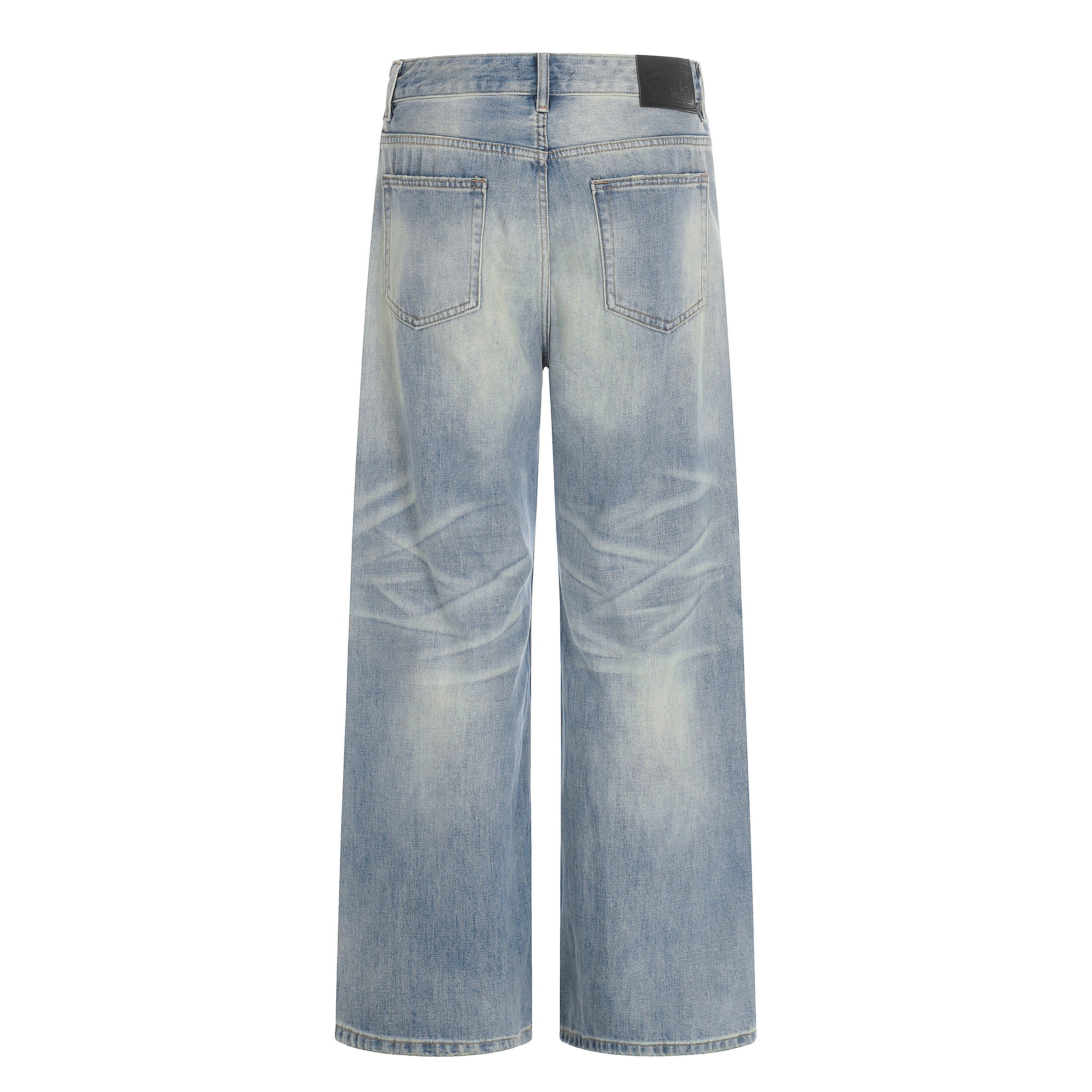 MADWIT WASHED STRAIGHT LEG JEANS #GP5573