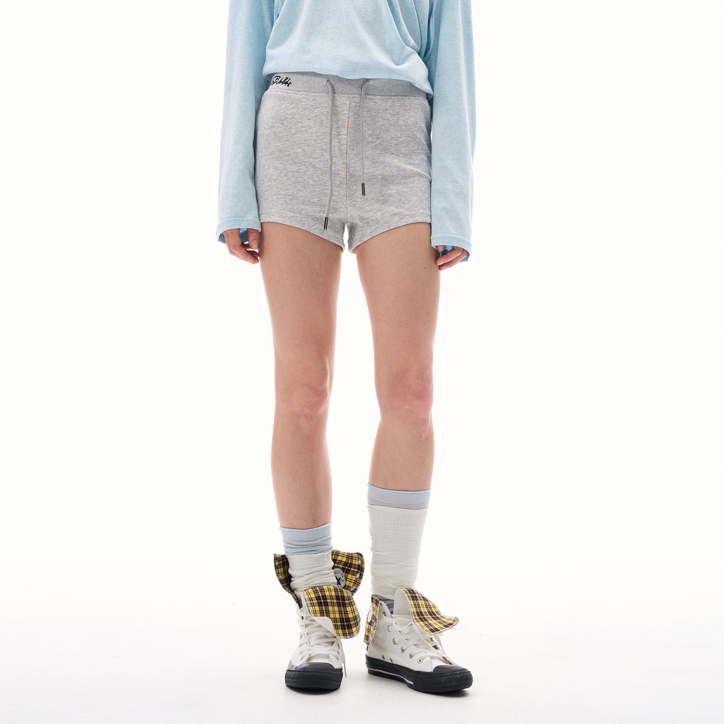 MADWITCH DRAWSTRING WAIST SHORTS #K003