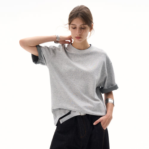 MADWITCH CLASSIC OVERSIZED CREW TSHIRT #C222C25