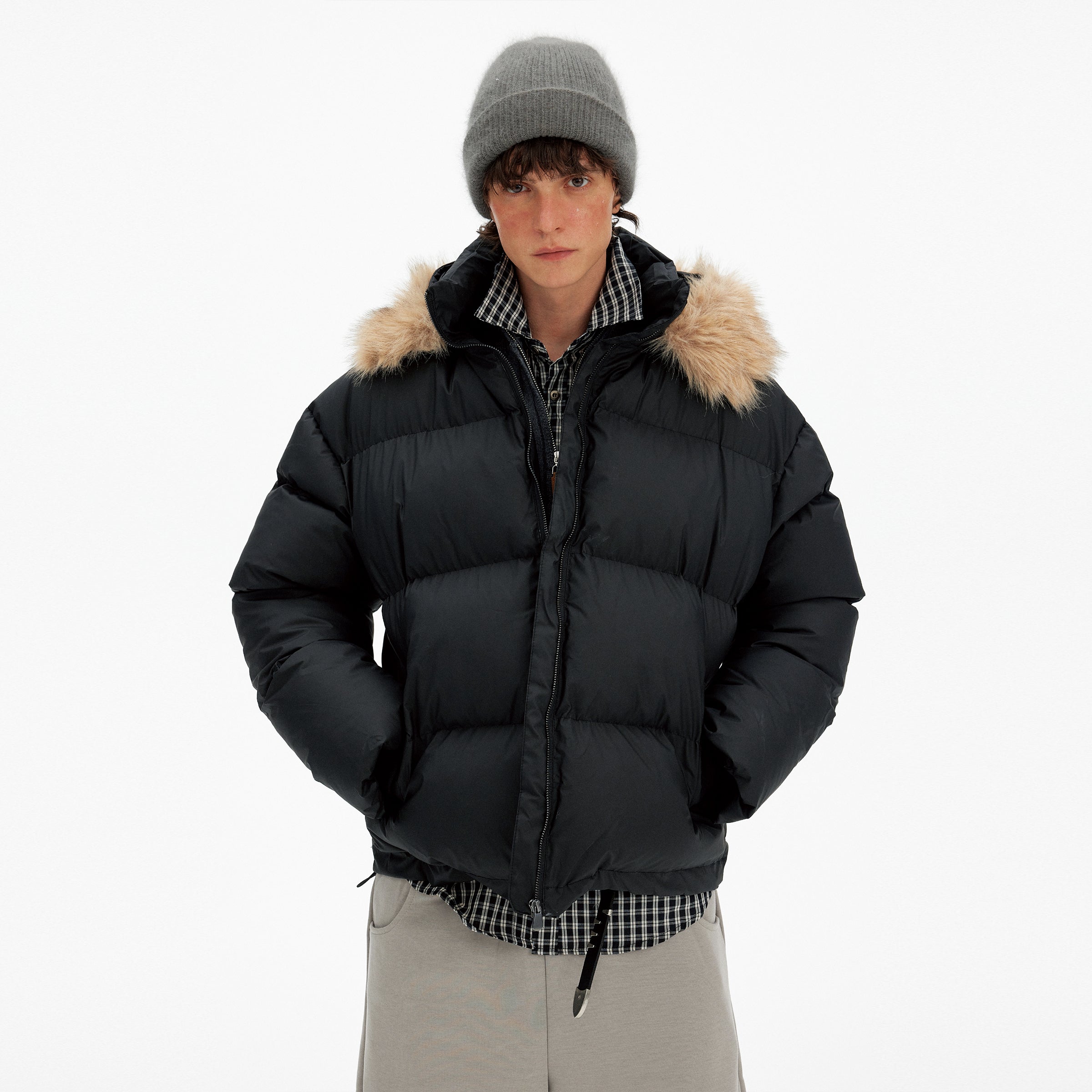 MADWITCH LOOSE HOODED JACKET #MF8603