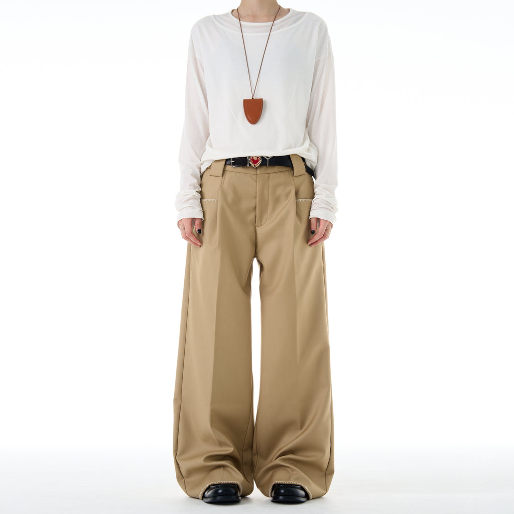 MADWITCH DRAPEY CASUAL TROUSERS #CK6662