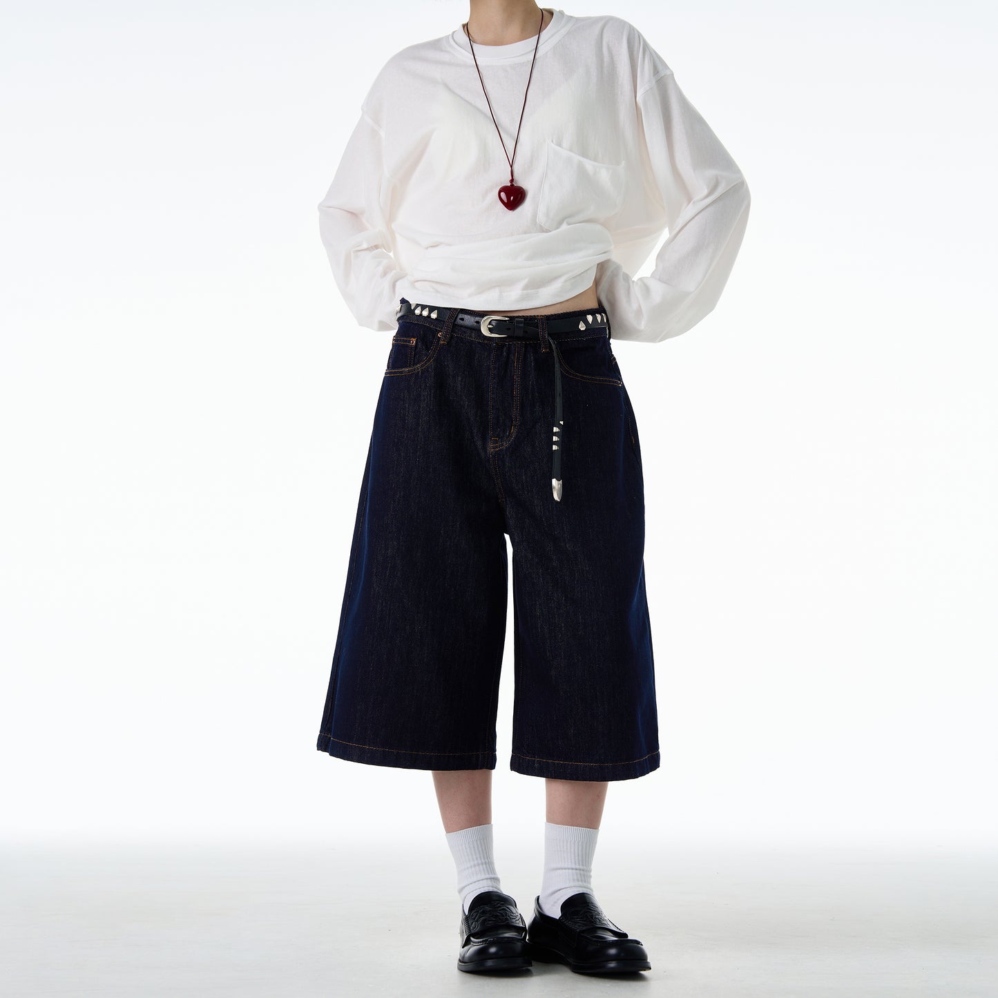 MADWITCH MINIMALIST STRAIGHT LEG JEANS #DR3163