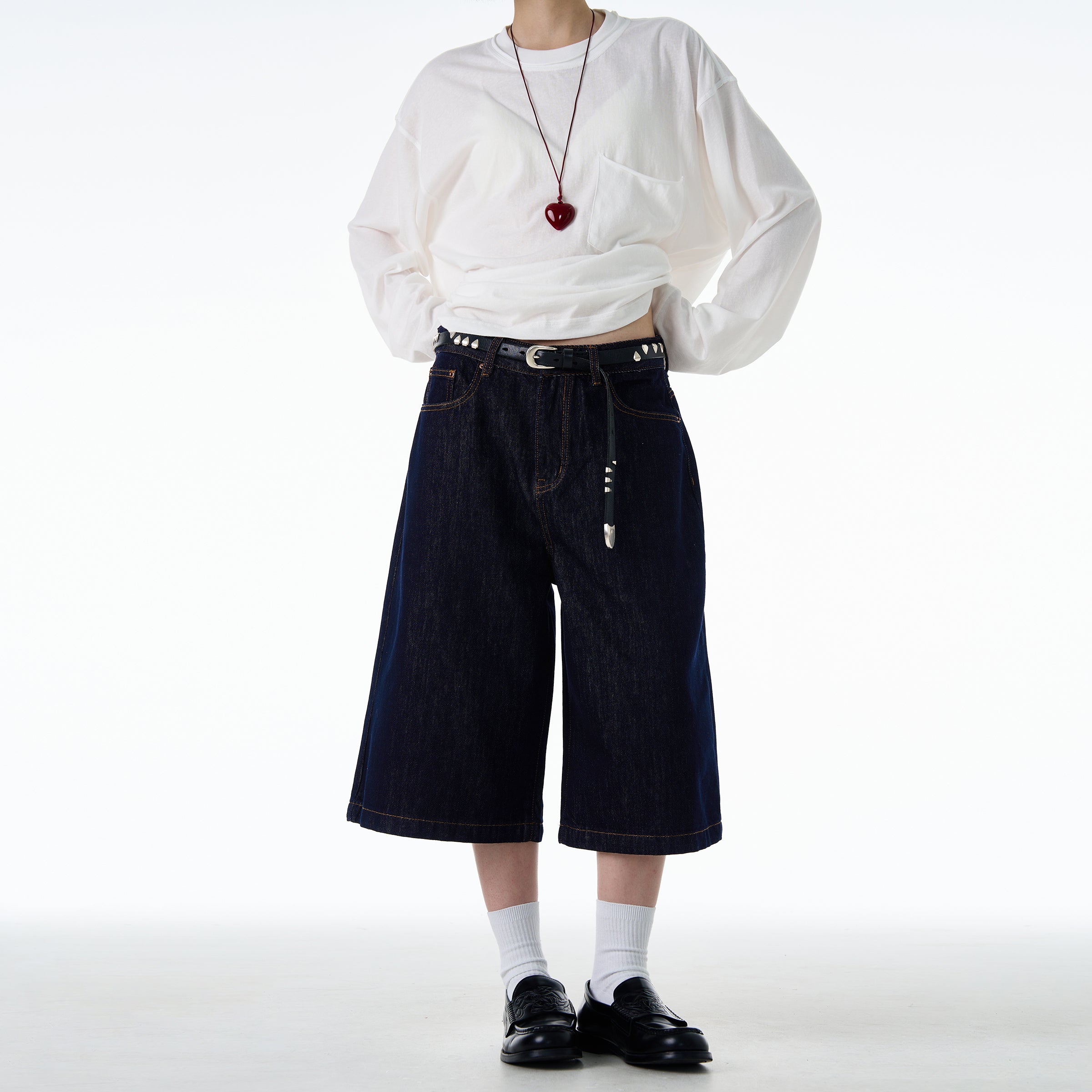 MADWITCH MINIMALIST STRAIGHT LEG JEANS #DR3163