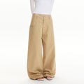 MADWIT BUTTON FRONT STRAIGHT PANTS #WM2588