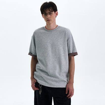 MADWITCH VINTAGE ROLLED HEM TEE #C1785C25