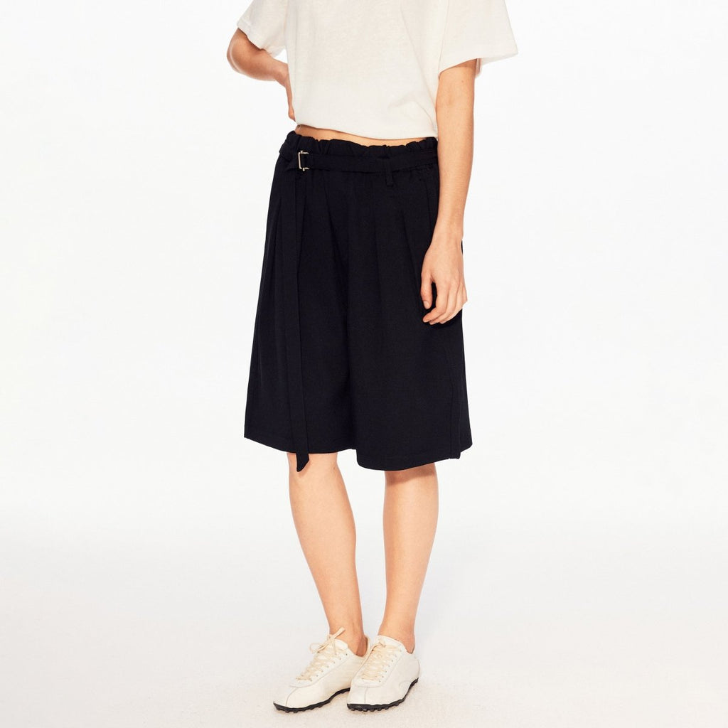MADWITCH BELTED RELAXED SHORTS C986 - MadWitch Store