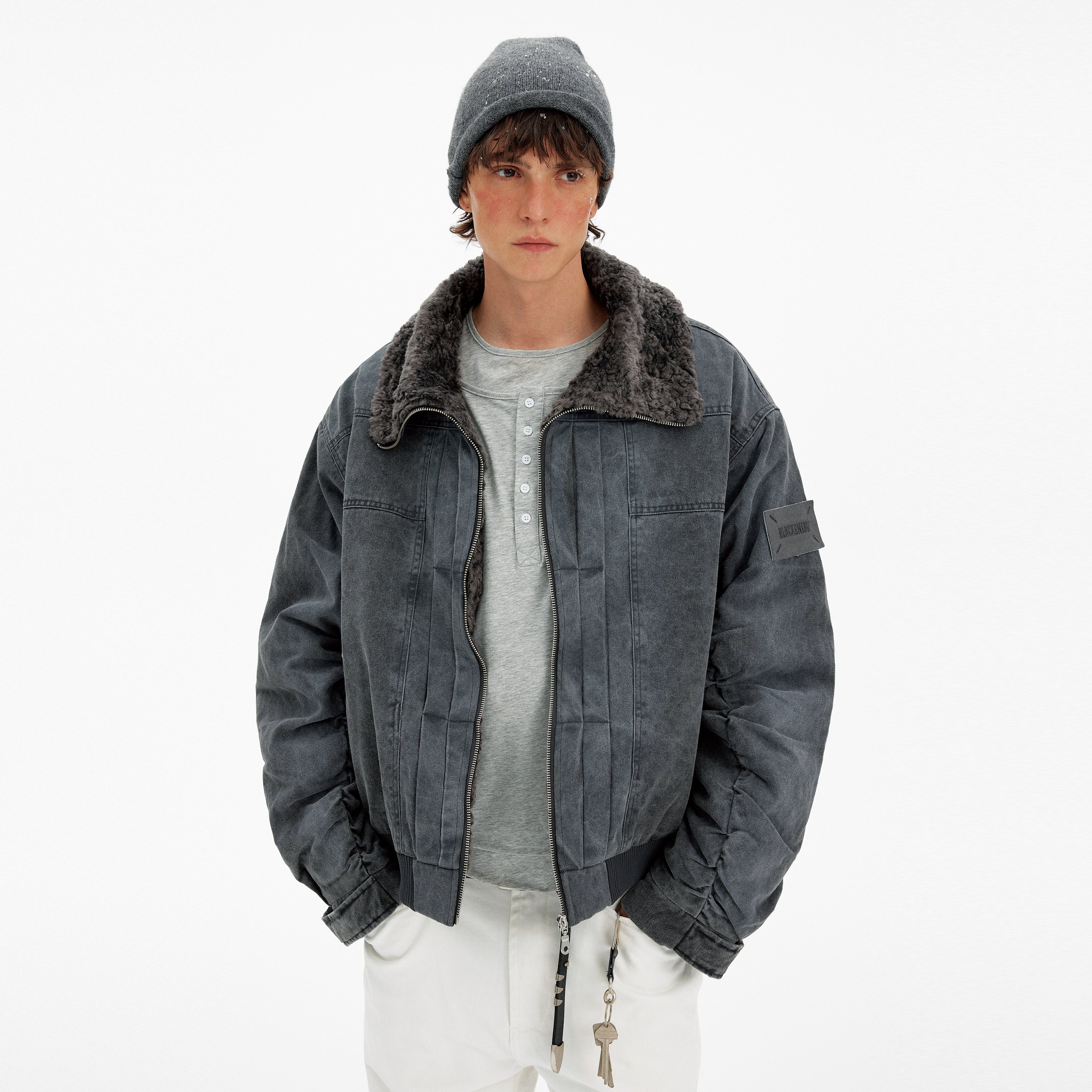 MADWITCH WRINKLE PUFF JACKET #BM349