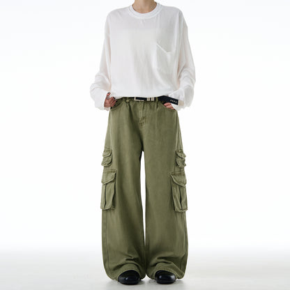 MADWITCH MULTI-POCKET CARGO PANTS #CK3397